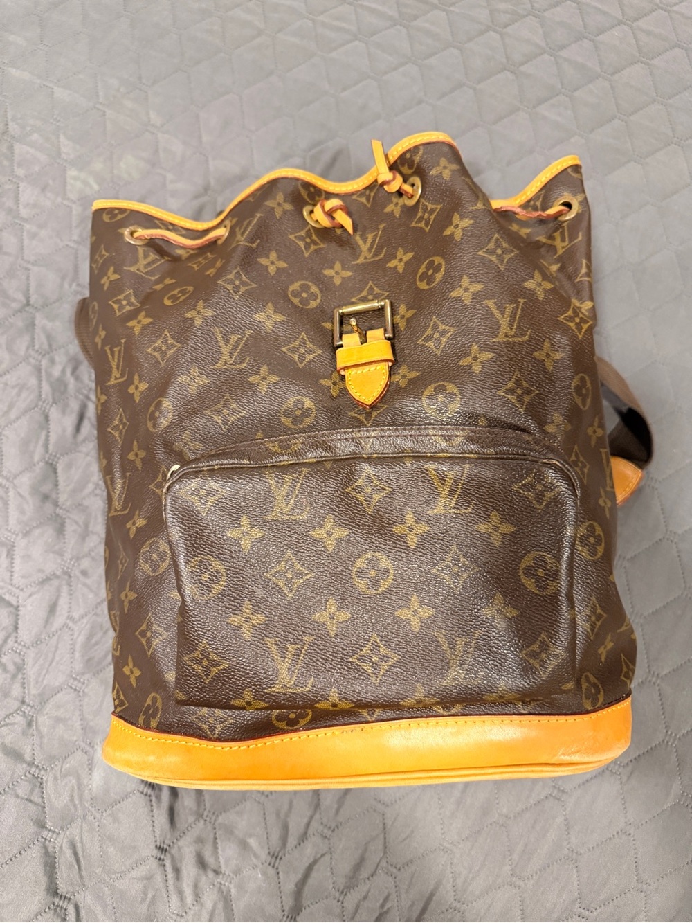 Louis Vuitton Montsouris GM Canvas Backpack - Picture 3 of 16